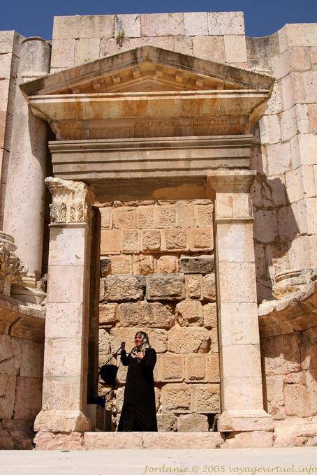 Daughter of History in Southern theater, Jerash - Jordan