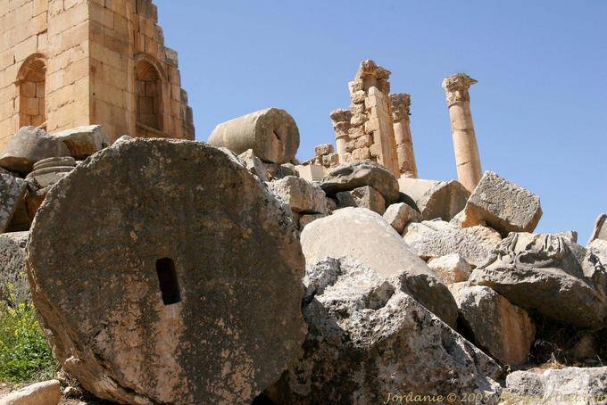 Scree ruins, Jerash - Jordan