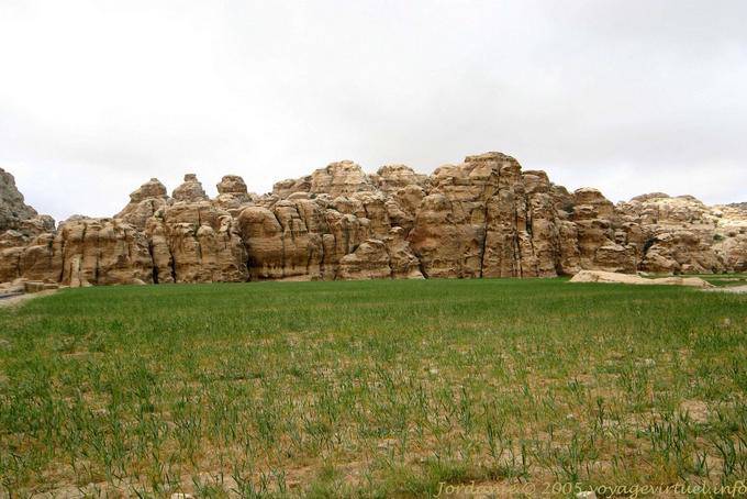 Landscape before entering Siq al-Barid, Little Petra - Jordan