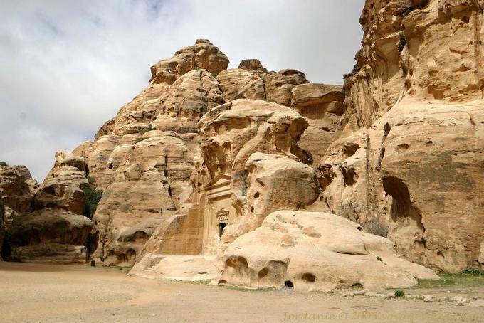 Towards the invisible canyon, Al Beidha, Little Petra - Jordan