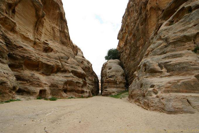 Closeness of Siq al-Barid, Little Petra - Jordan