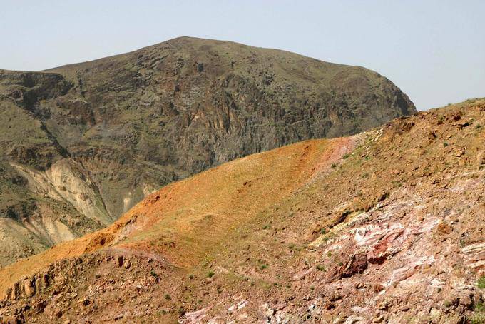 Shades of colors in the mountains, Ma'in - Jordan