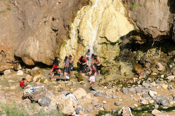 Natural hot spring, Hammamat Main - Jordan