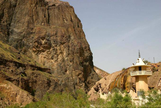 Minaret flush, Zarqa Ma'in - Jordan