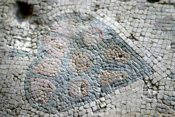 Heart mosaic, Madaba - Jordan
