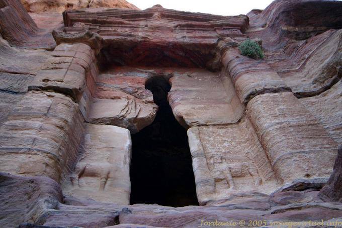 Lion Gate (Winged Lion Temple) - Petra - Jordan