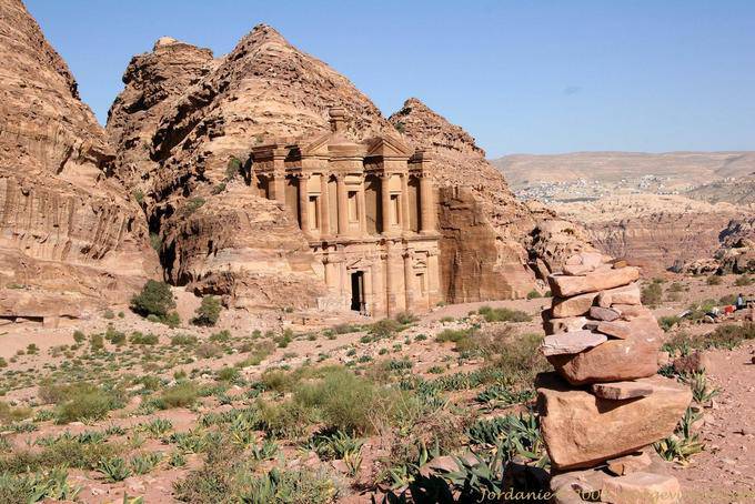 Al Deir, inlaid in the mountains - Petra - Jordan