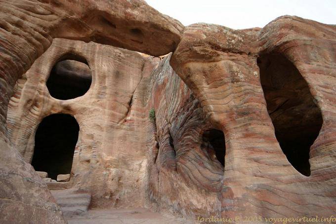 Bedouin habitat became unstable, Petra Khubta - Jordan