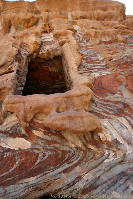 In the street facade, Petra Khubta - Jordan