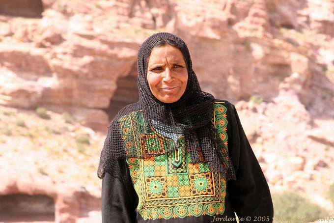 Portrait of a descendant of the Nabataeans, Petra Lower City - Jordan