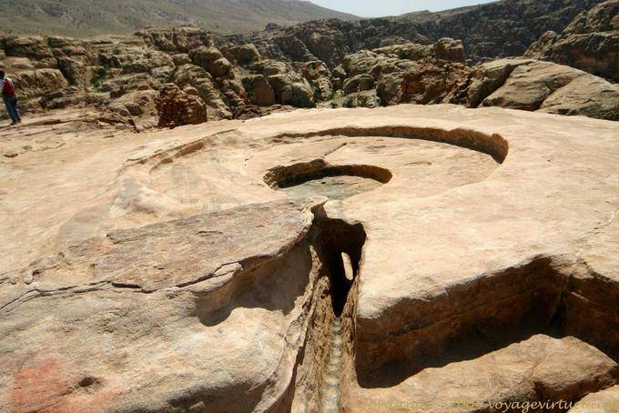Altar of sacrifice, Haut-Lieu, Petra Zib Attuf - Jordan