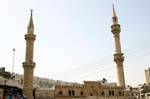 Minarets of the Al-Husseini Mosque, Amman, Jordan.
