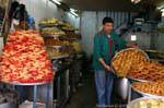Jordanian mountains of pastries, Amman, Jordan.