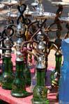 Shisha exhibition (hookahs), Aqaba, Jordan.