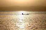 Swimming in liquid gold, Dead Sea, Jordan.