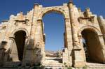 South Gate, main entrance to Jerash, Jordan.