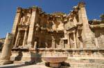 The Nymphaeum, public fountain, Jerash, Jordan.