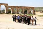 Training on the Hippodrome, Jerash, Jordan.