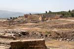 Jerash, general view south, Temple of Zeus and southern theater, Jordan.