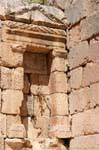 Architectural element in a corner, Jerash, Jordan.
