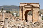 North Tetrapyle dedicated to the wife of Septimius Severus, Julia Domna, Jerash, Jordan.