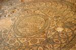 Great geometric mosaic with Greek medallion, Madaba, Jordan.