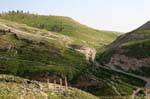 Tabaqat Fahl ruins of the archaeological site, Pella, Jordan.