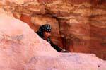 Regard de Femme, Petra Deir, Jordan.