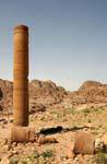 Column lonely, Petra Lower City, Jordan.