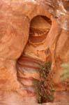 Sandstone Keyhole, Petra Zib Attuf, Jordan.