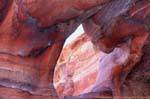 Passage carved by erosion in Wadi Al-Farasa, Petra, Jordan.