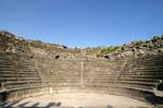 Theater west of the site of Umm Qais (Gadara), Jordan.