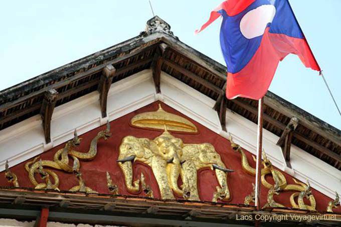 Symbol Lao, Luang Prabang Palace, Lao