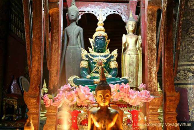 Emerald Buddha, Wat Mai, Luang Prabang, Lao