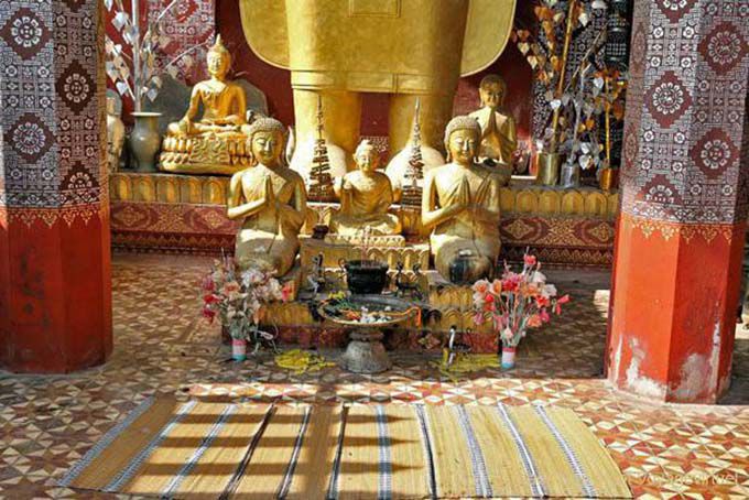 Mystical charm, Wat Sene Soukharam, Luang Prabang, Lao