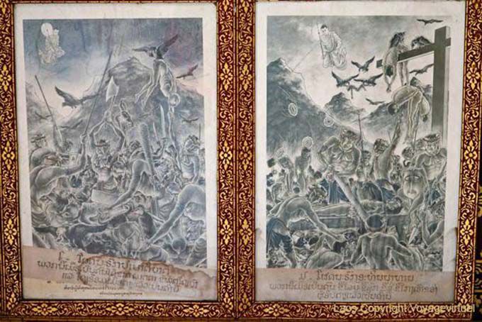 View Hell, Wat Sene Soukharam, Lao