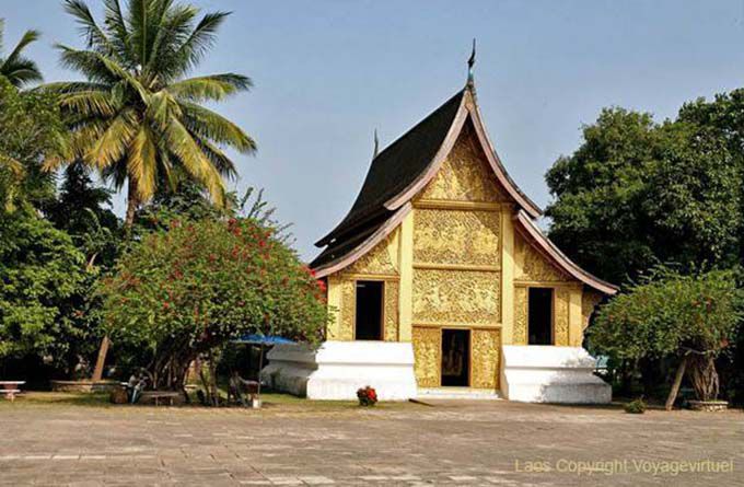 Wat Xieng Thong, Carriage House or Royal Funerary Carriage Hall, Lao