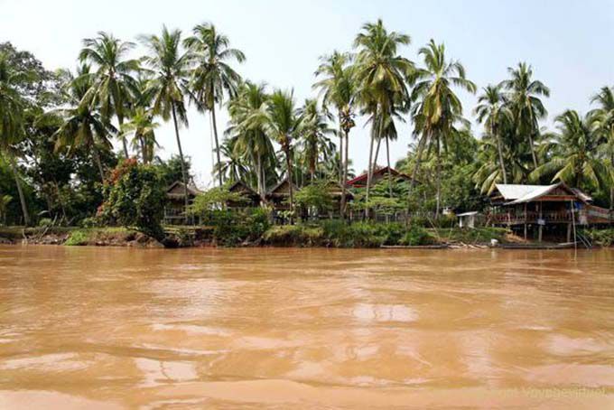 On the River of Mekong Laos Sud, Lao