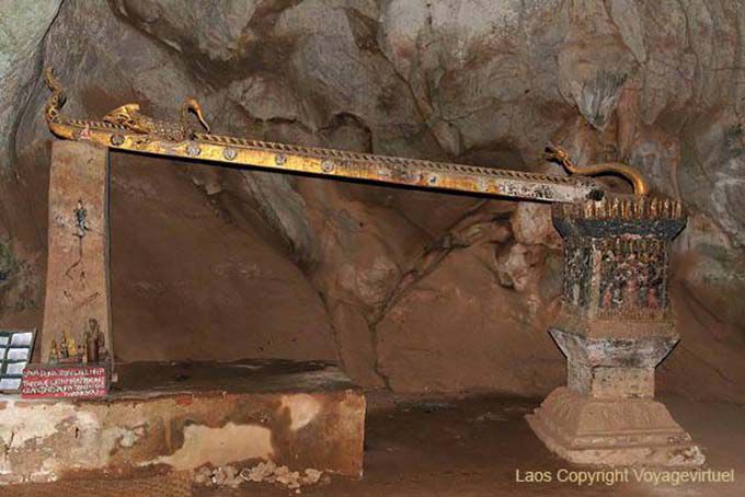 Pak Ou boat passage, Tham Phum Cave, Lao