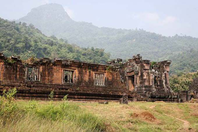 Mountain view, Wat Phou, Lao