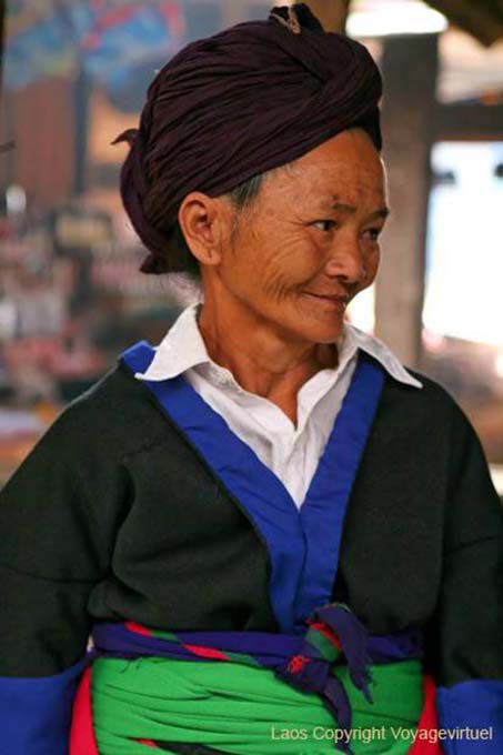 Mhong woman, Xieng Khouang, Lao