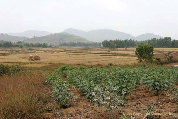 Countryside and mountains, Xieng Khouang, Lao