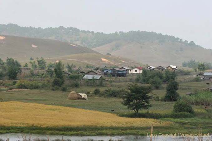 Village Mhong, Xieng Khouang, Lao