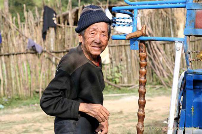 Old Hmong cane, Xieng Khouang, Lao