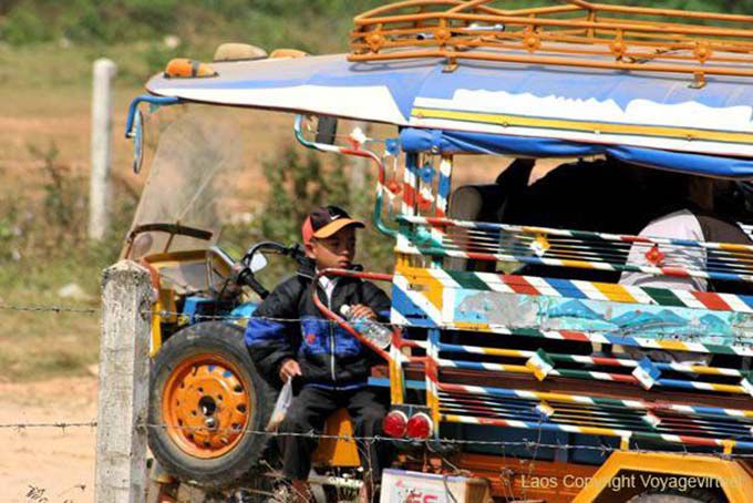 Means of local transport, Xieng Khouang Old Capital, Lao