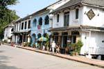 Walk the streets of Luang Prabang, Lao.