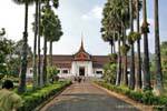 Went to the Royal Palace, Luang Prabang, Lao.