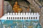 Buddha cave Phousi, Luang Prabang, Lao.