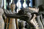 Bird head carved, Wat Visoun, Luang Prabang, Lao.