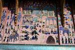 Glass mosaics of the Tripitaka Library, Wat Xieng Thong, Lao.
